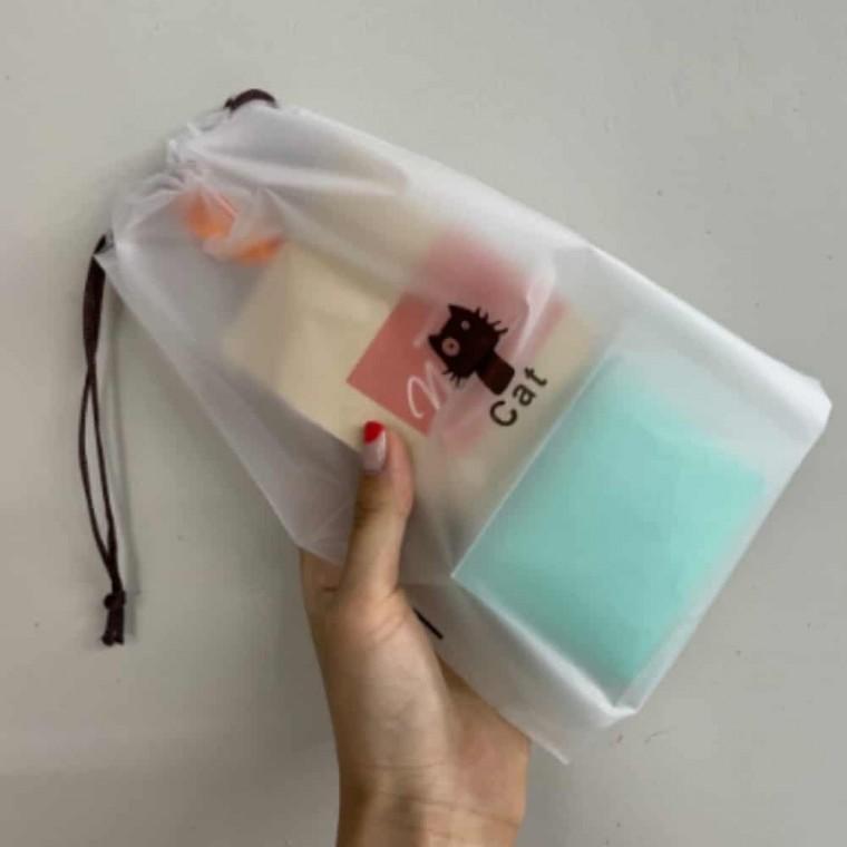 복조리 파우치 소 선물파우치 소품가방 복주머니파우치 조리개파우치 선물포장파우치