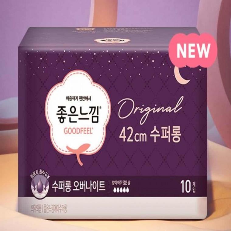 수퍼롱 오버나이트 20개입 생리패드 오버나이트생리대 여성용품 여성생리용품 생리대오버나이트