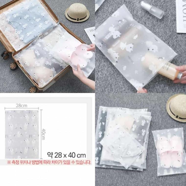 지퍼 파우치 28x40 캐리어정리 캐리어여행용파우치 여행용이너백 여행가방짐싸기 여행용속옷파우치
