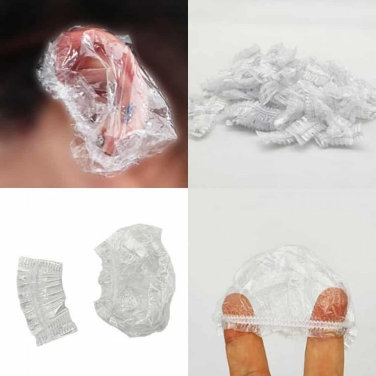 일회용 귀덮개 100p 일회용귀덮개 미용실귀덮개 염색귀덮개 귀커버 파마용품