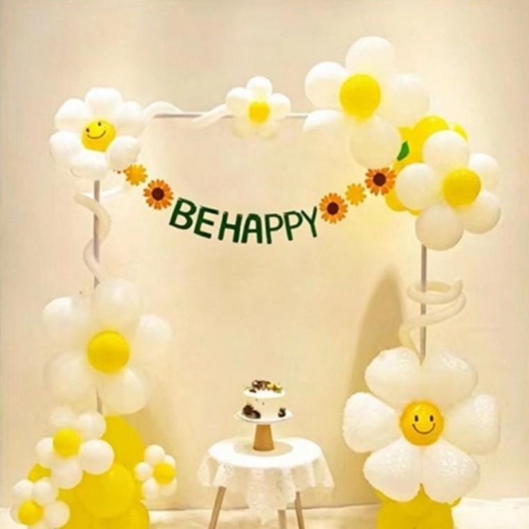 홈파티 가랜드 플라워 돌잔치 생일 파티 셀프 촬영 장식 소품