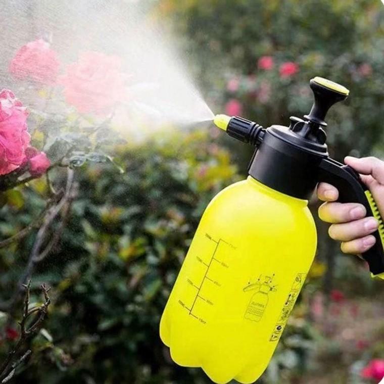 고압 압축분무기 2리터 분사기 다이얼식 원예 살포기 수동분 세차용품 거품세차 압축분