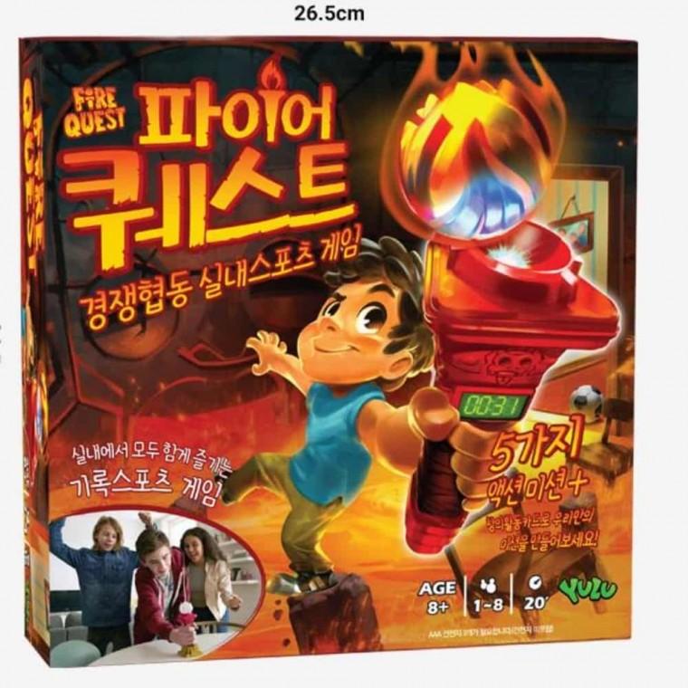 파이어퀘스트 보드게임 어린이미션게임 실내스포츠놀이 신체활동게임 초등체육놀이 움직이는보드게임