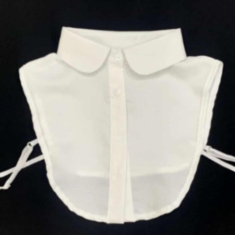 끈조절 목카라 (화이트) 페이크넥카라 넥카라 카라이너 카라넥 여성카라