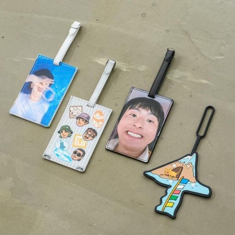 택 캐릭터 네임택 캐리어 러기지 여행가방 이름표