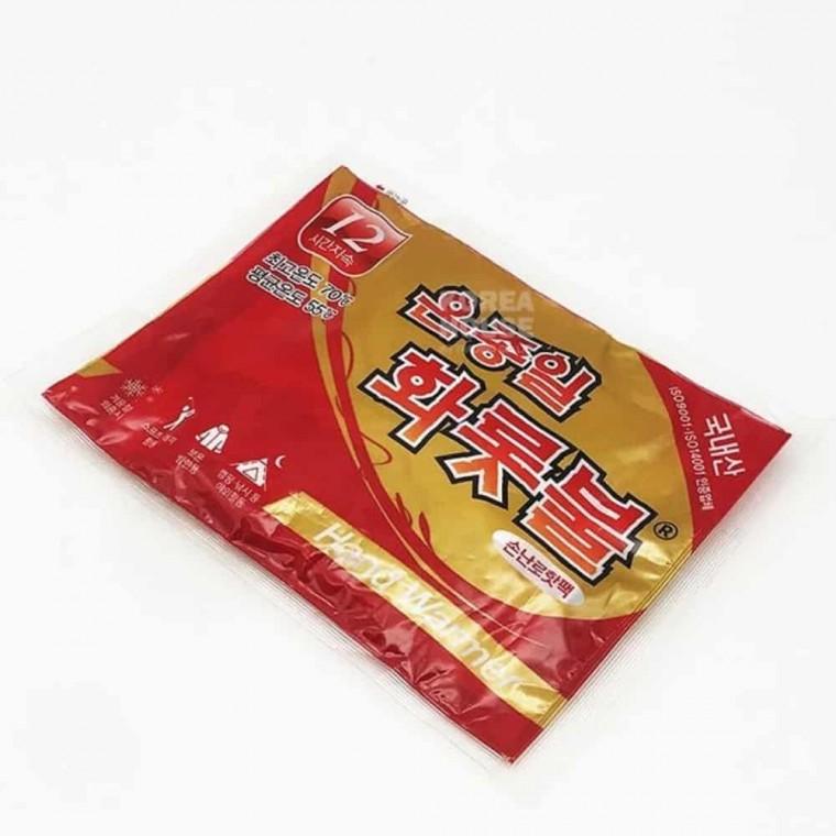 핫팩 (일반형) 5매 국산손난로 주머니난로 흔드는핫팩 휴대용난로 겨울핫팩
