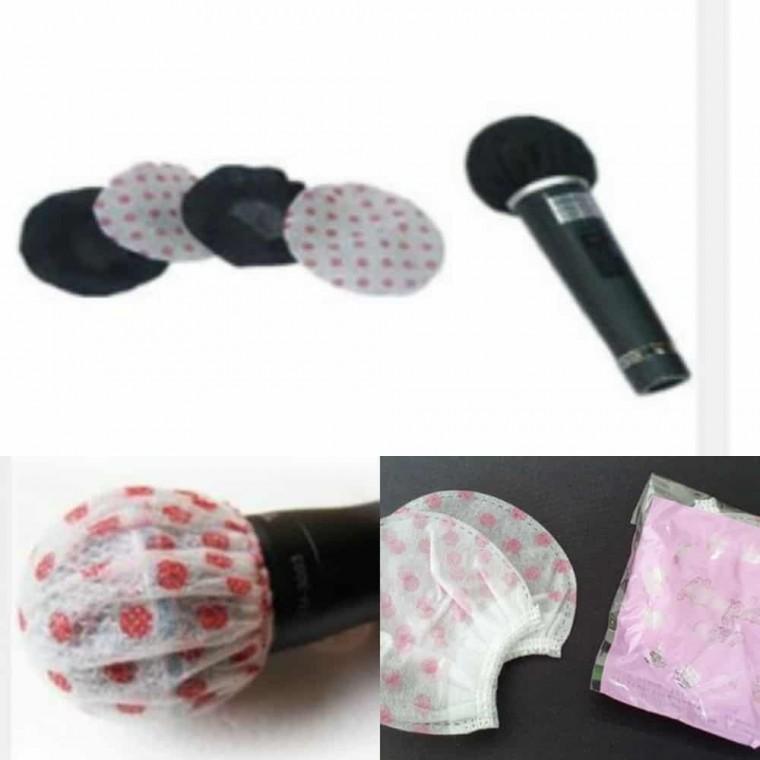 마이크 커버 2P 위생마이크커버 마이크커버검정 마이크카바 무선마이크커버 마이크덮개