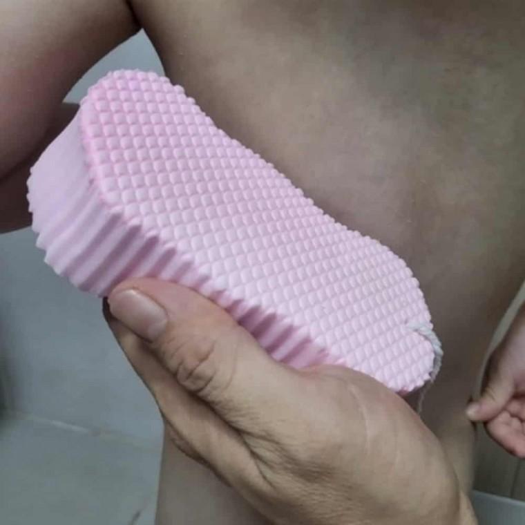 목욕 때밀이 스펀지 목욕스펀지 때스펀지 집에서때밀기 때수세미 목욕때밀이