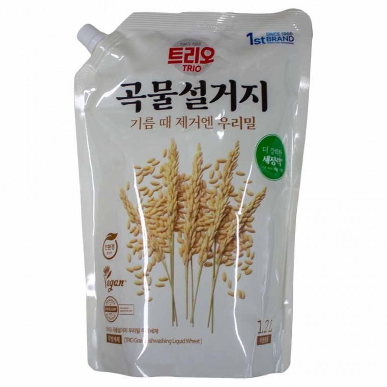 트리오 곡물 우리밀 설거지 리필 1.2L