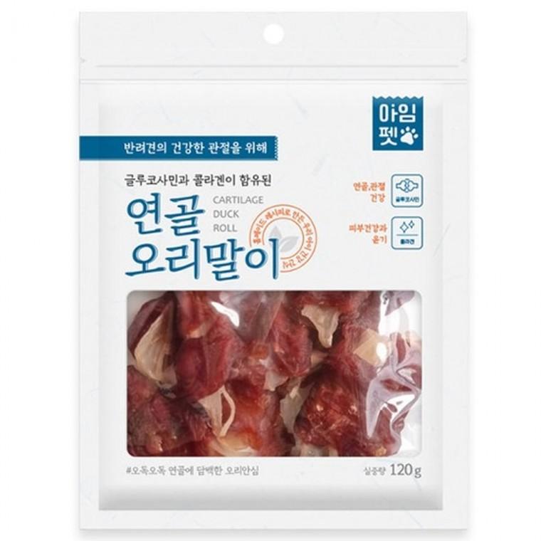 (3개묶음)아임펫 연골 오리말이120g