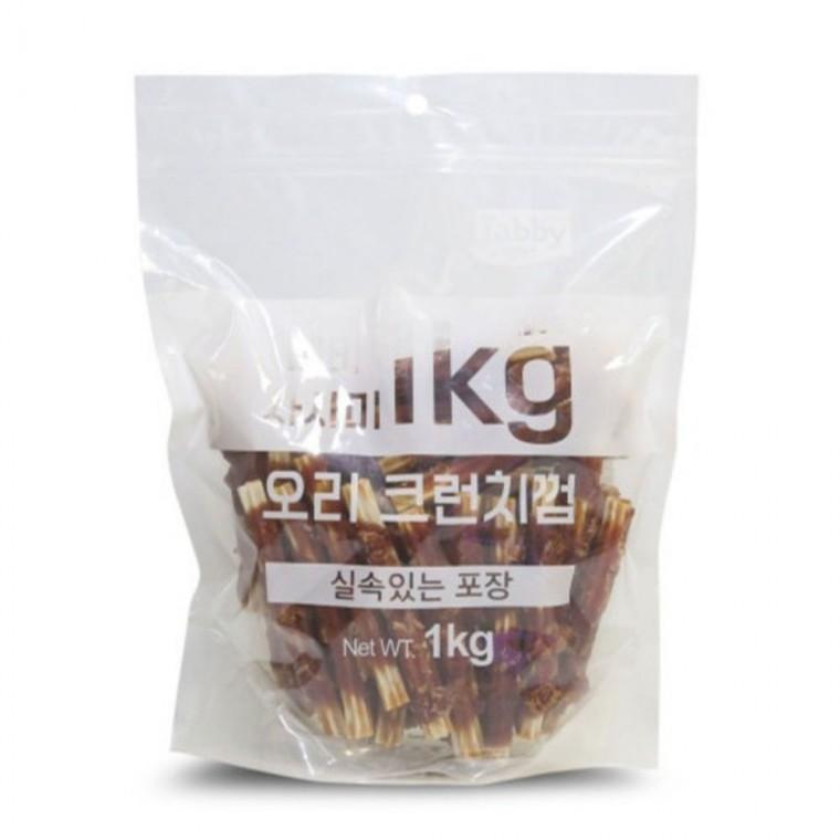 테비사사미 오리 크런치껌1kg