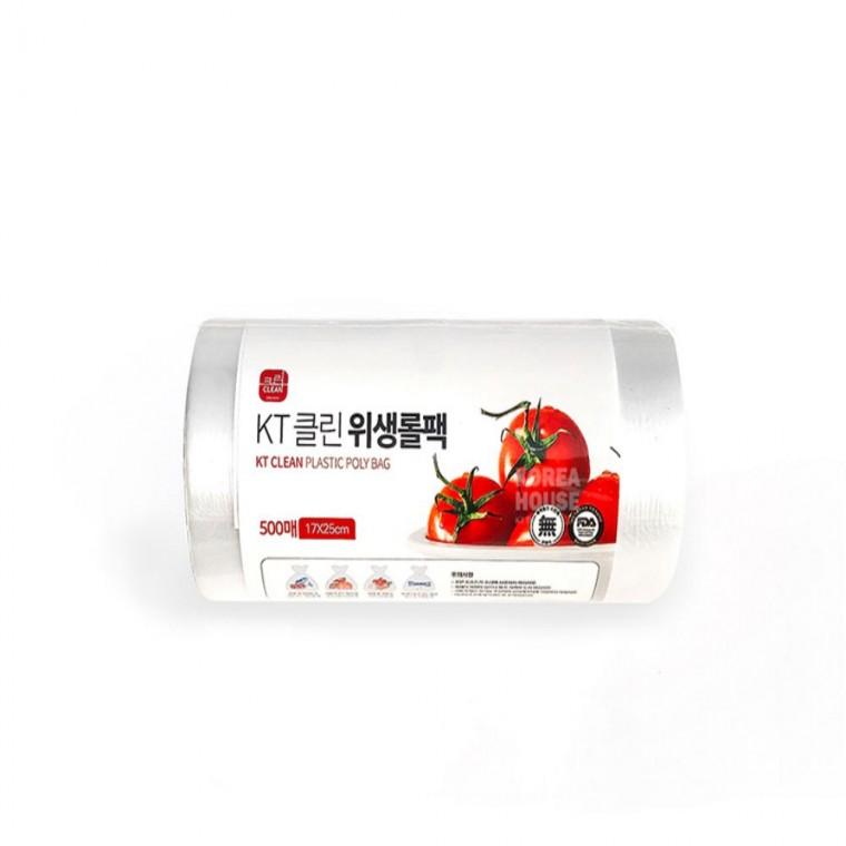 클린 위생롤팩 17x25cm 500매 위생비닐 크린백 크린롤백