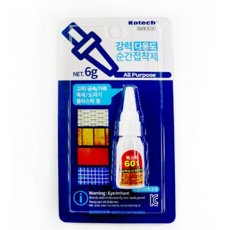순간 접착제 6g 금속접착제 다용도접착제 비닐접착제