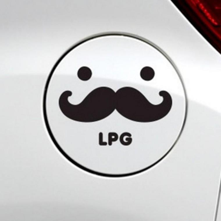 LPG 자동차 주유구스티커 주유구스티커땡큐 차량용주유구반사스티커 차량용주유구스티커