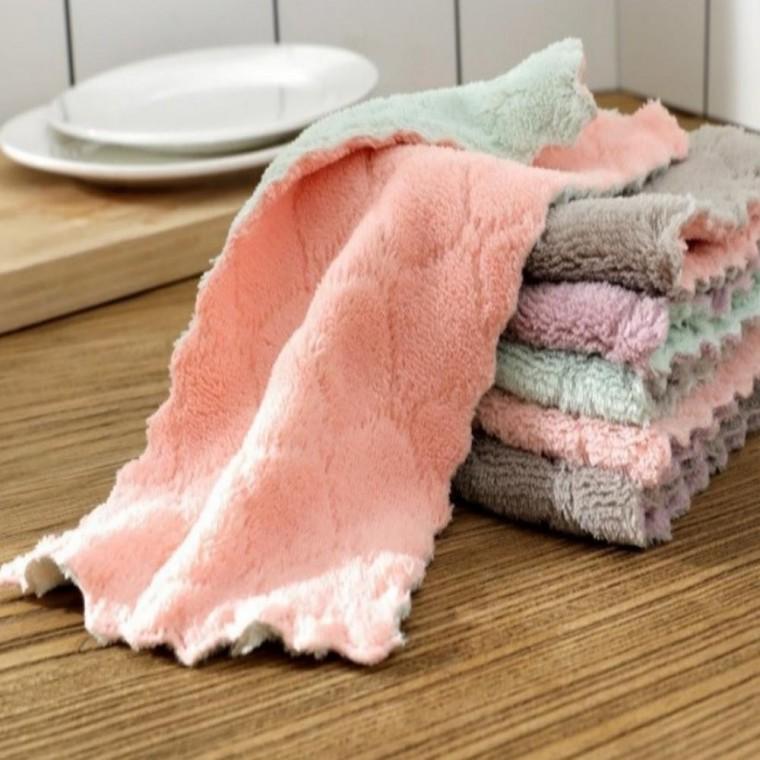 빨아쓰는 극세사 양면 행주 20P 식탁행주 그릇행주 바리스타행주