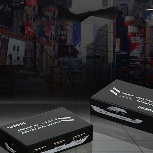 엠다인A HDMI 리모콘 hdmi허브 모니터분배기