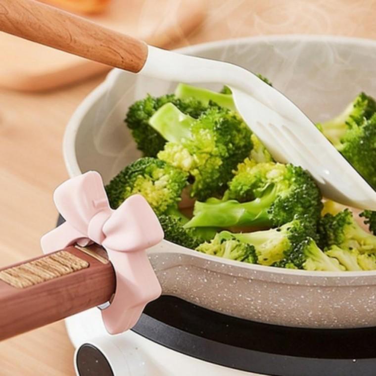 리본 주걱 거치대 주방 조리도구 받침대 2개