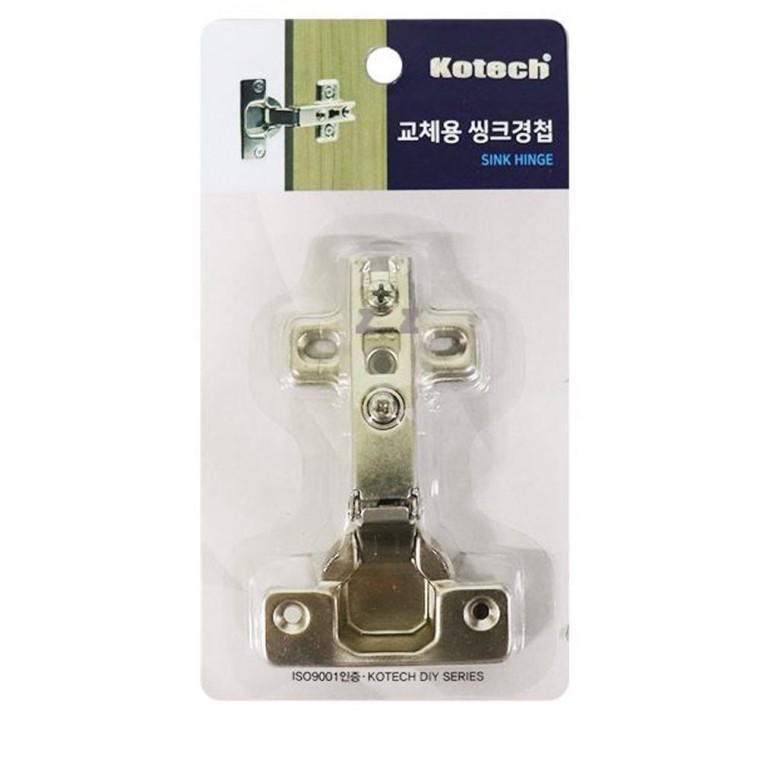 엠다인A 싱크대 경첩 꺽쇠 평철