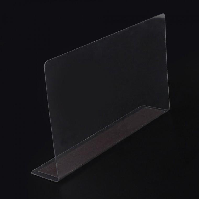 투명칸막이진열대 자석 L형 구획 간편 투명 이동 서랍 20x12cm 1P 분리 정리