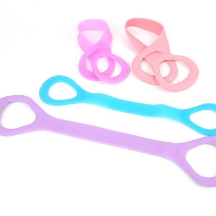 튜빙밴드 스트레칭밴드 8자 스트레칭 운동 탄력 실내 근력 요가 필라테스