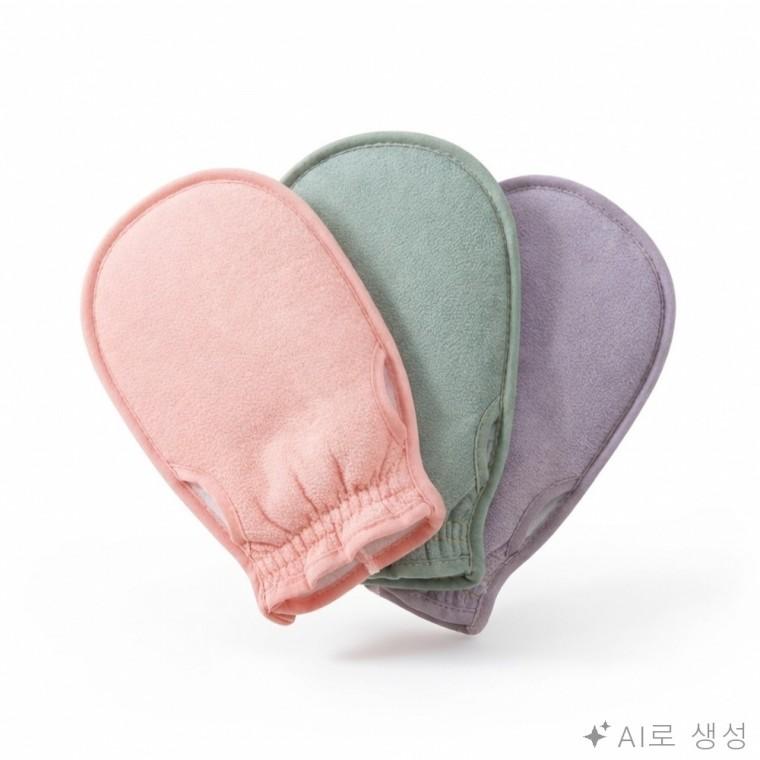 때밀이 장갑 때밀이패드 목욕장갑 샤워때타올