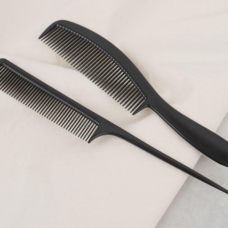 헤어빗세트 블랙 고정 고정핀 머리 헤어빗 2P 올림머리 정리