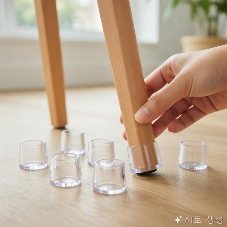 가구 발 의자 커버 보호 의자다리커버 다리커버 마루보호
