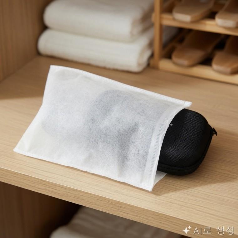 휴대용 부직포 더스트백 파우치 파우치형가방 랩파우치 조리개파우치