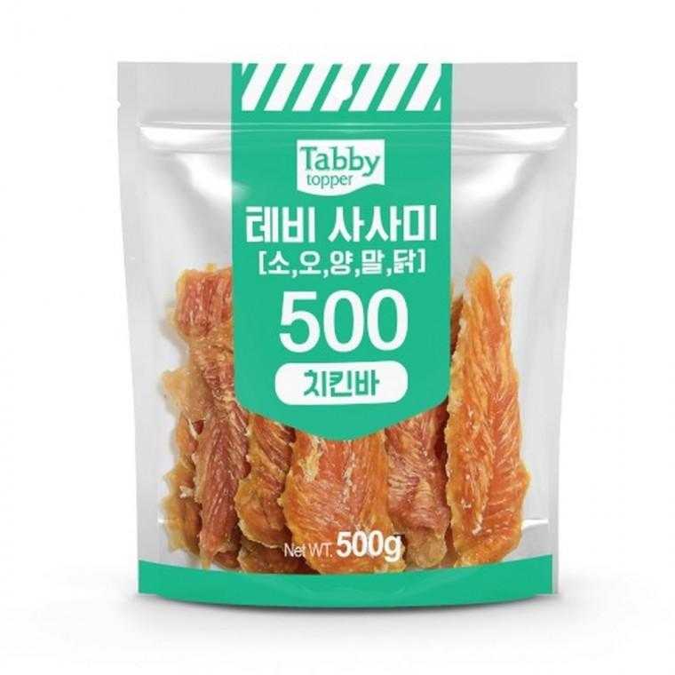 (2개묶음)테비사사미 치킨바 500g