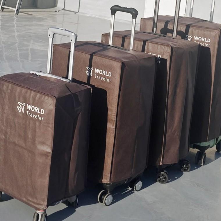 부직포커버 캐리어 짐가방 방진 씌우기 공항 소프트 방지 여행 보호