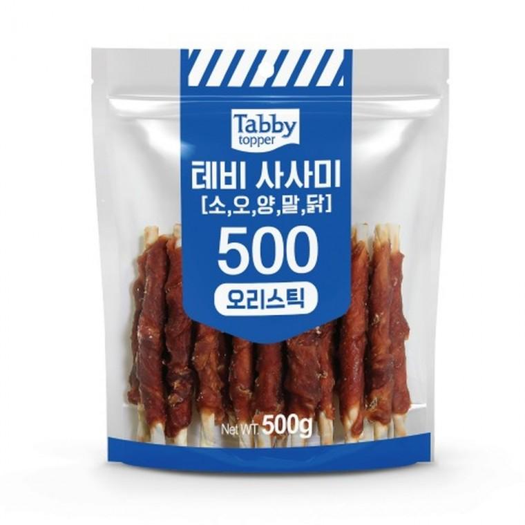 (2개묶음)테비사사미 오리스틱 500g