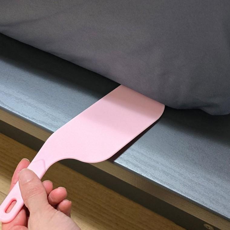 침대정리주걱 침구 시트 정돈 평평 구석 매트리스 주름방지 막대 밀어넣기 침대