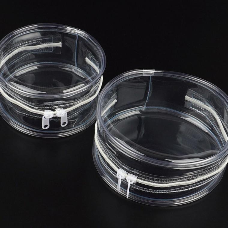 다용도가방 화장품파우치 미니파우치 동전지갑 지퍼 보관 휴대 PVC 반지 투명