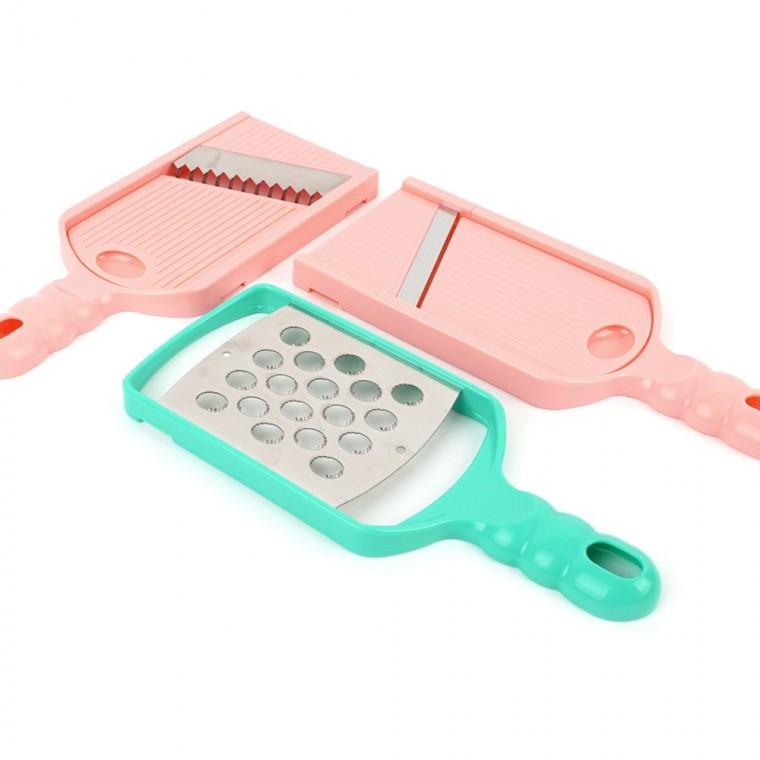 야채슬라이서 휴대용 채칼 손잡이 주방 썰기 강판 무 미니 감자 야채