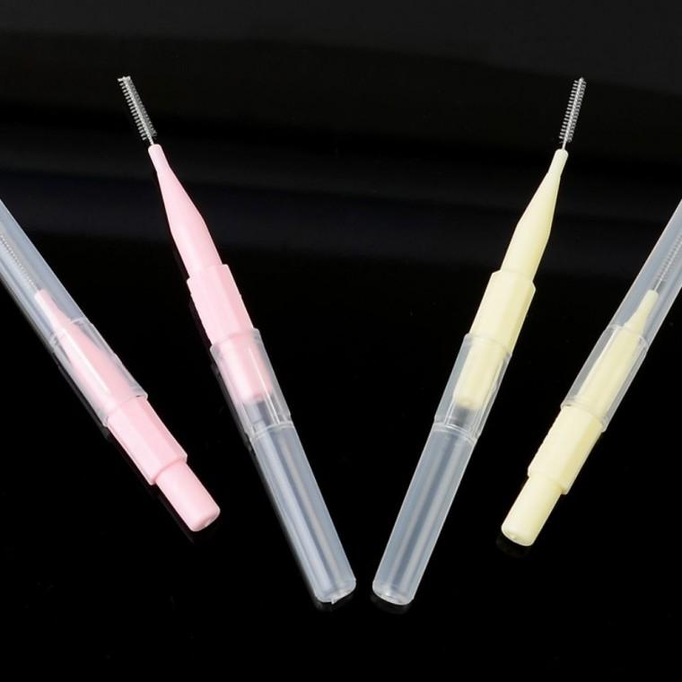 일자 치간 브러시 잇몸 케어 치아 제거 틈 20P 청결 플라크 솔이쑤시개