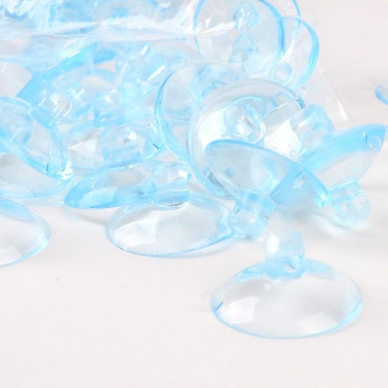 흡착패드 원형 진공 흡착 욕실 거치 32mm 주방 미끄럼방지 벽면 500개입