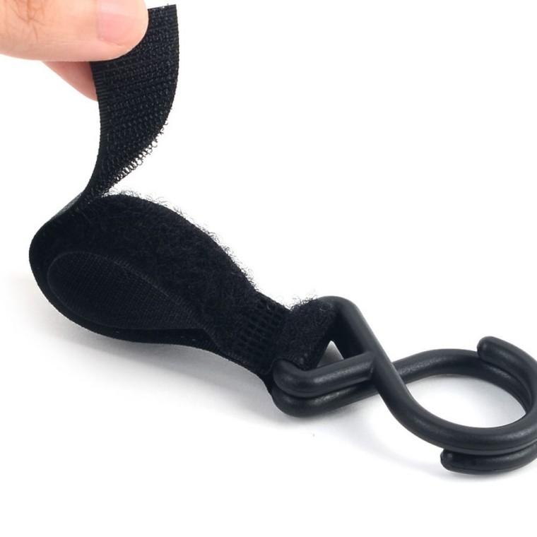 유모차걸이 후크 탈부착 고리 철제 다목적 현관 옷걸이 욕실 벽면 간편장착