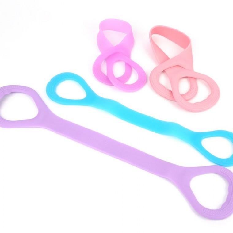 튜빙밴드 운동용고무밴드 스트레칭 요가 실내 탄력 8자 운동 필라테스 근력