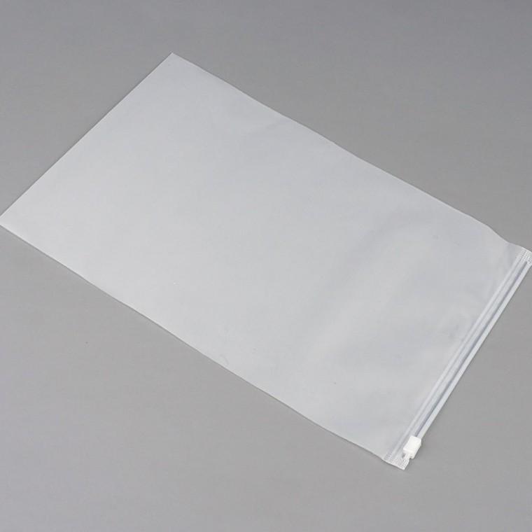 다용도지퍼백 반투명 노트 여행 정리 태블릿 의류 서류 20x30cm PVC 여행용지퍼백