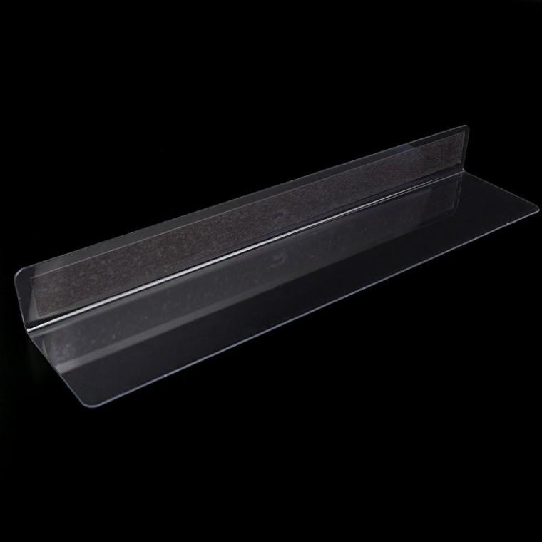 소품진열 투명칸막이진열대 구획 1P L형 28x6cm 분리 간편 정리 투명 자석 칸막이