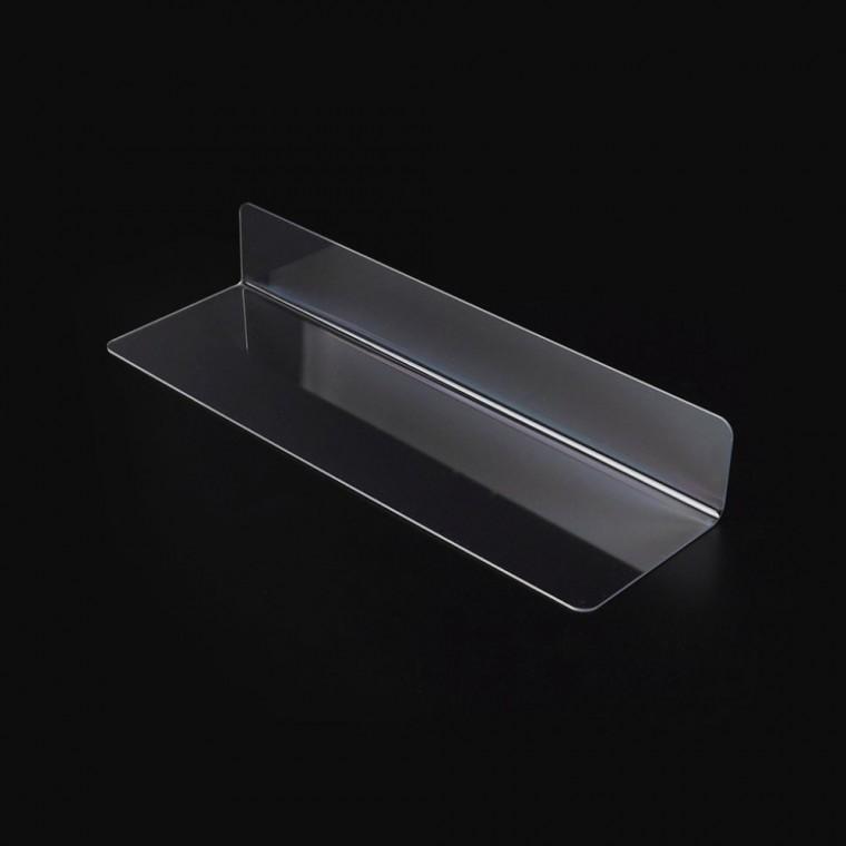 투명칸막이진열대 제품분리칸막이 구획 소품진열 L형 서랍 아크릴 정리 20x6cm 배치