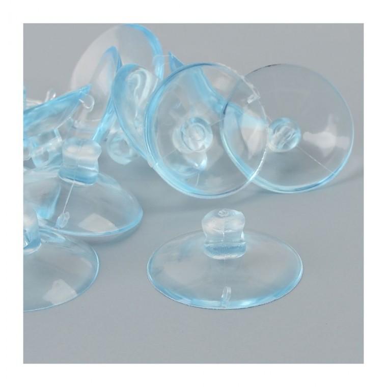 진공판 원형 진공 흡착 미끄럼방지 벽면 주방 32mm 500개입 욕실 거치