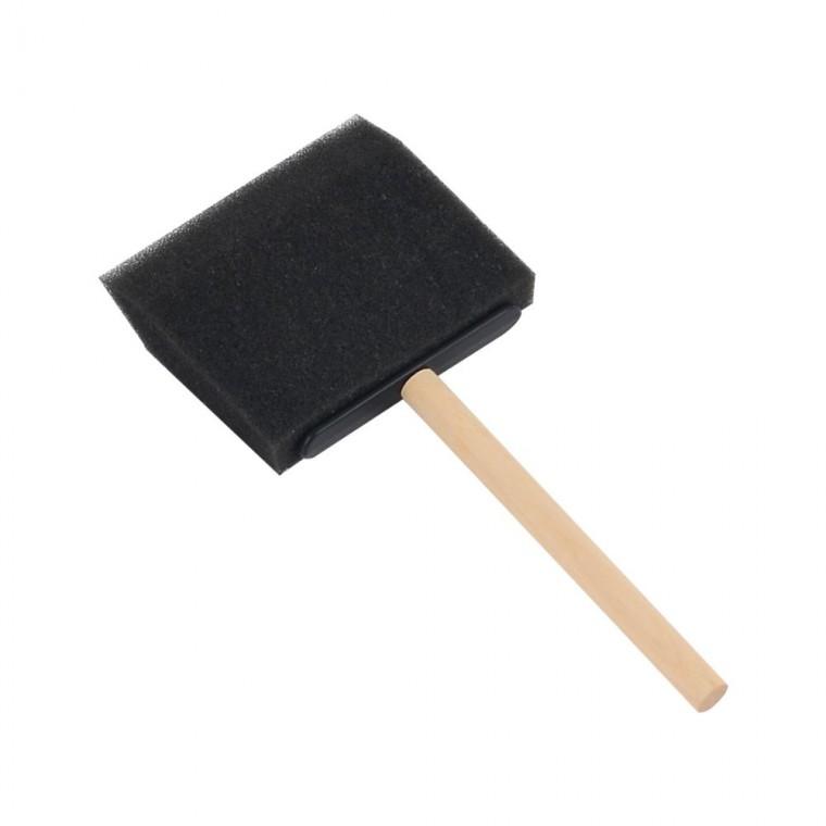 스펀지붓 대면적 작업 발림 페인트 부드러운 균일 도색 7.5cm 코팅