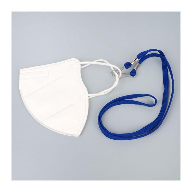 목걸이 마스크 스트랩 줄 간편 조절가능 분실방지 안경 실용 휴대 블루 마스크분실방지