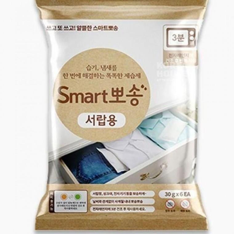 서랍용 제습제 습기흡수제 30g 옷장탈취 서랍제습제 옷장제습기 6개
