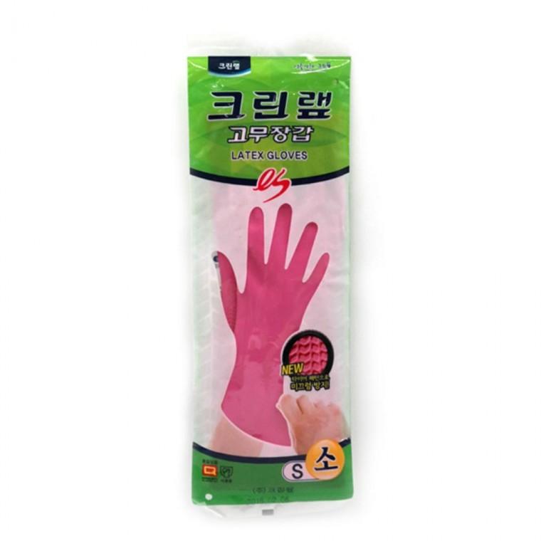 크린랩 ES고무장갑 소 S 설거지장갑 주방고무장갑 김장고무장갑