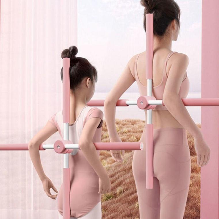십자 스트레칭봉 허리 등 목 펴기 요가봉 등펴기 홈트 봉 스트레칭 크로스 스틱