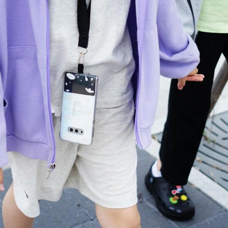 넥 휴대폰 목걸이 스트랩 태그 전기종 어린이 목걸이 줄 분실 낙하방지