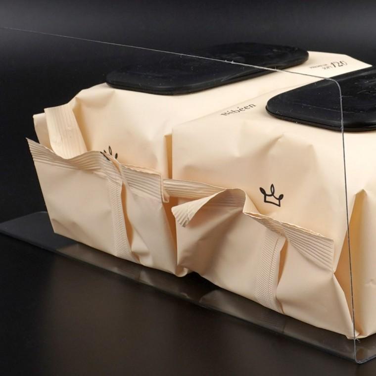 소품진열 상품분리칸막이 투명 정리 공간 분리 1P 칸막이 L형 아크릴 28x12cm