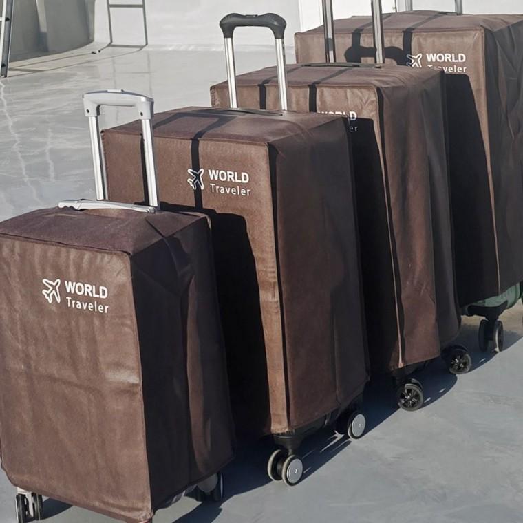 부직포커버 캐리어커버 소프트 부직포 보호 공항 씌우기 짐가방 방진 여행 방지 캐리어